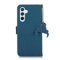 Samsung Galaxy S26 FE Wallet Leather Case with RFID - Blue