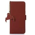 Samsung Galaxy S26 FE Wallet Leather Case with RFID - Brown