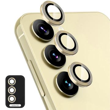 Samsung Galaxy S26 Hat Prince Camera Lens Tempered Glass Protector - Gold