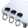 Samsung Galaxy S26 Hat Prince Glitter Camera Lens Protector - Silver