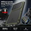 Samsung Galaxy S26 Love Mei Powerful Hybrid Case - Green