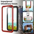 Samsung Galaxy S26 Love Mei Powerful Hybrid Case - Red