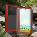 Samsung Galaxy S26 Love Mei Powerful Hybrid Case - Red