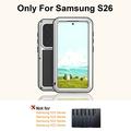Samsung Galaxy S26 Love Mei Powerful Hybrid Case - Silver
