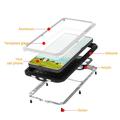 Samsung Galaxy S26 Love Mei Powerful Hybrid Case - White