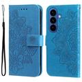 Samsung Galaxy S26 Mandala Series Wallet Case - Blue