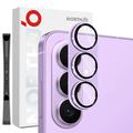 Samsung Galaxy S26 Northjo Full Protection Matte Metal and Tempered Glass Camera Lens Protector - Purple