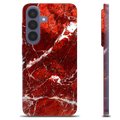 Samsung Galaxy S26+ TPU Case - Red Marble