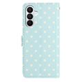 Samsung Galaxy S26 Polka Dot Pattern Wallet Case - Blue