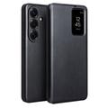 Samsung Galaxy S26 Qialino Smart View Flip Leather Case