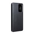 Samsung Galaxy S26 Qialino Smart View Flip Leather Case - Black