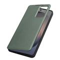 Samsung Galaxy S26 Qialino Smart View Flip Leather Case - Green