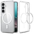 Samsung Galaxy S26 Spigen Ultra Hybrid Mag Case - White / Clear