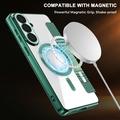 Samsung Galaxy S26 Stylish Magnetic Flip Case with RFID Card Slots