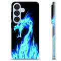 Samsung Galaxy S26 TPU Case - Blue Fire Dragon