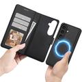 Samsung Galaxy S26 Tech-Protect 2-in-1 Wallet Case - Magsafe Compatible - Black