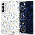 Samsung Galaxy S26 Tech-Protect FlexAir TPU Case - Spring Flowers