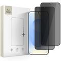 Samsung Galaxy S26 Tech-Protect Glass Spy+ Privacy Tempered Glass Screen Protector - 2 Pcs. - Black