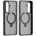 Samsung Galaxy S26 Torras Ostand Q3 Spin Magnetic Case - Black