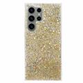 Samsung Galaxy S26 Ultra Glitter Flakes TPU Case - Gold