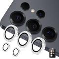 Samsung Galaxy S26 Ultra Hat Prince Glitter Camera Lens Protector - Silver