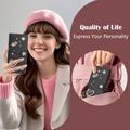 Samsung Galaxy S26 Ultra Hearts and Flowers Wallet Case - Black