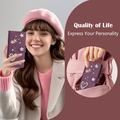 Samsung Galaxy S26 Ultra Hearts and Flowers Wallet Case - Dark Purple