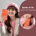 Samsung Galaxy S26 Ultra Hearts and Flowers Wallet Case - Orange