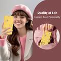 Samsung Galaxy S26 Ultra Hearts and Flowers Wallet Case - Yellow