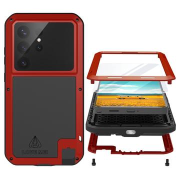 Samsung Galaxy S26 Ultra Love Mei Powerful Hybrid Case - Red