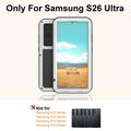 Samsung Galaxy S26 Ultra Love Mei Powerful Hybrid Case - White