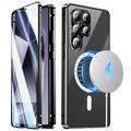 Samsung Galaxy S26 Ultra Magnetic Case with Tempered Glass Screen Protector - MagSafe Compatible - Black