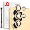 Samsung Galaxy S26 Ultra Northjo Rhinestone Camera Lens Protector Set - Gold
