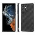 Samsung Galaxy S26 Ultra Premium Case with Carbon Fiber Texture - Black