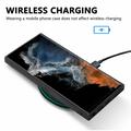 Samsung Galaxy S26 Ultra Premium Case with Carbon Fiber Texture - Black