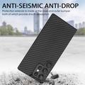 Samsung Galaxy S26 Ultra Premium Case with Carbon Fiber Texture - Black
