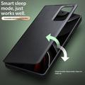 Samsung Galaxy S26 Ultra Qialino Smart View Flip Leather Case - Black