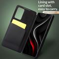 Samsung Galaxy S26 Ultra Qialino Smart View Flip Leather Case - Black