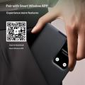 Samsung Galaxy S26 Ultra Qialino Smart View Flip Leather Case - Black