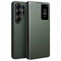 Samsung Galaxy S26 Ultra Qialino Smart View Flip Leather Case