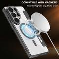 Samsung Galaxy S26 Ultra Stylish Magnetic Flip Case with RFID Card Slots - Black