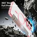 Samsung Galaxy S26 Ultra Stylish Magnetic Flip Case with RFID Card Slots - Pink