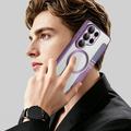 Samsung Galaxy S26 Ultra Stylish Magnetic Flip Case with RFID Card Slots
