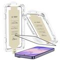Samsung Galaxy S26 Ultra Tech-Protect Quick Set AR+ Tempered Glass Screen Protector - Black Edge