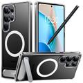 Samsung Galaxy S26 Ultra Torras Ostand L1 Magnetic Case with Stand - Clear
