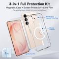 Samsung Galaxy S26+ 3-in-1 Protection Set - MagSafe Compatible - Clear