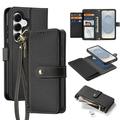 Samsung Galaxy S26+ Dux Ducis Lawa Wallet Leather Case w. Magnetic Cover - Black