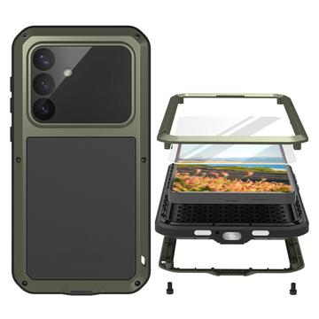 Samsung Galaxy S26+ Love Mei Powerful Hybrid Case - Green
