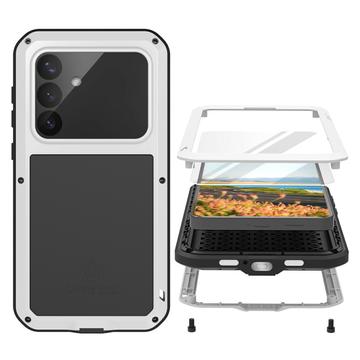 Samsung Galaxy S26+ Love Mei Powerful Hybrid Case - White