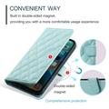Samsung Galaxy S26+ Luxury Quilted Wallet Case - Green